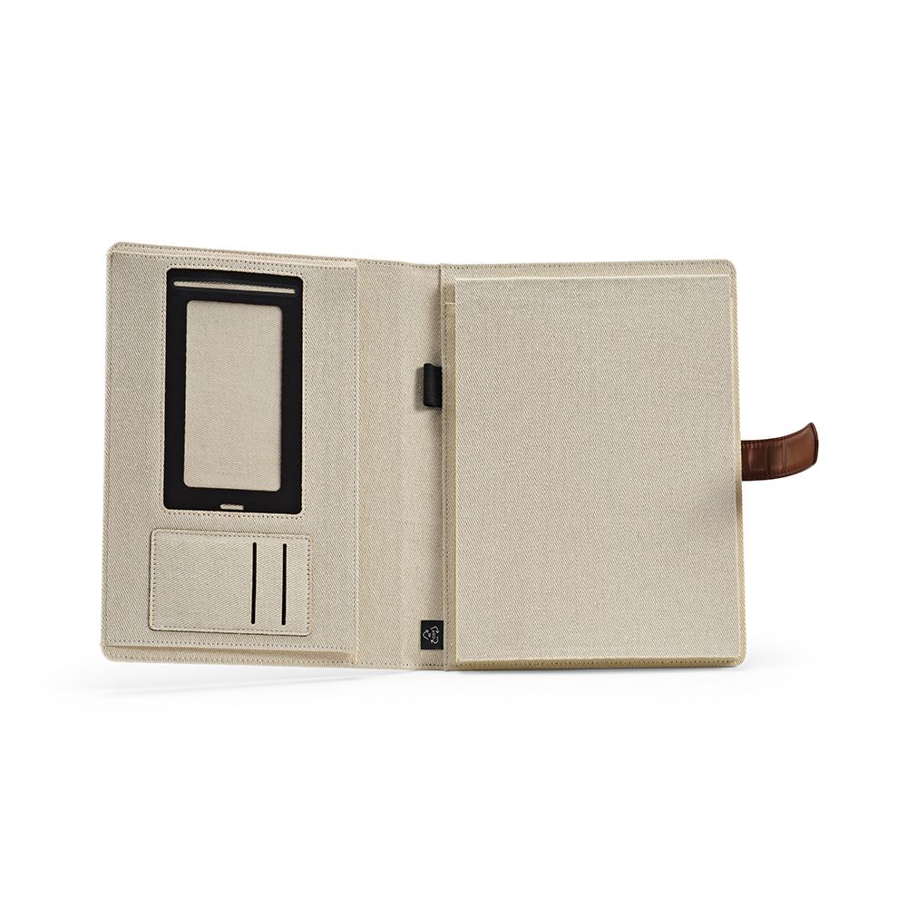 CONFÉRENCIER A4  EN COTON RECYCLÉ ‘ELIOT'