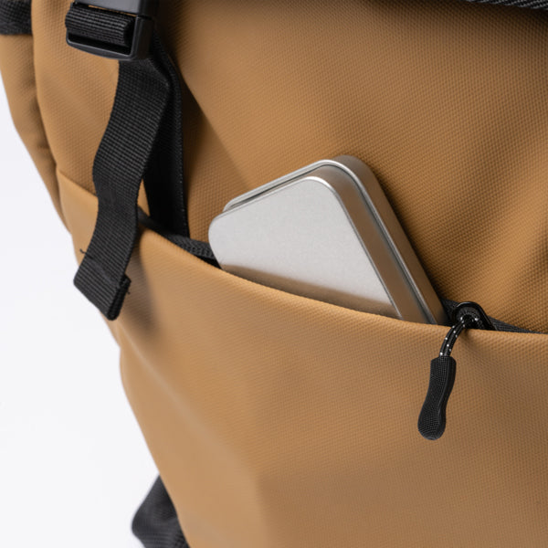 SAC À DOS EN CUIR PU 'TRIOS'