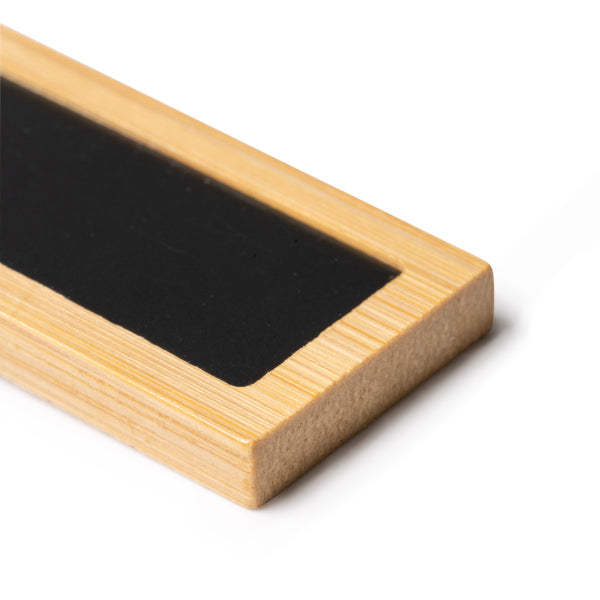 PORTE-CLÉS EN BAMBOU ET ACIER 'SUARK'