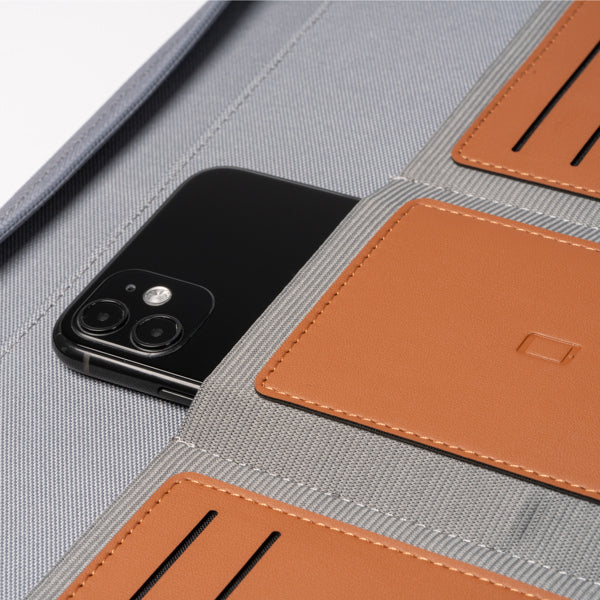 CONFÉRENCIER A4 EN RPET 600D ET PU ‘BELIZ'