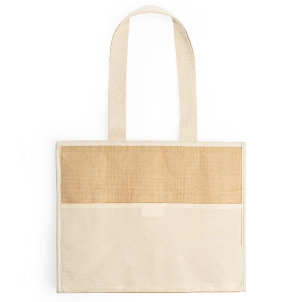 SAC ISOTHERME PUBLICITAIRE EN JUTE ‘CAYENNE'