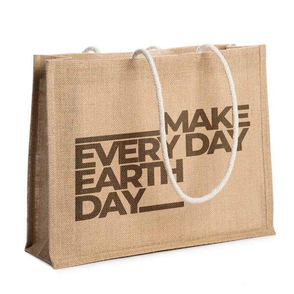 SAC DE PLAGE EN TOILE DE JUTE 'STERMA'