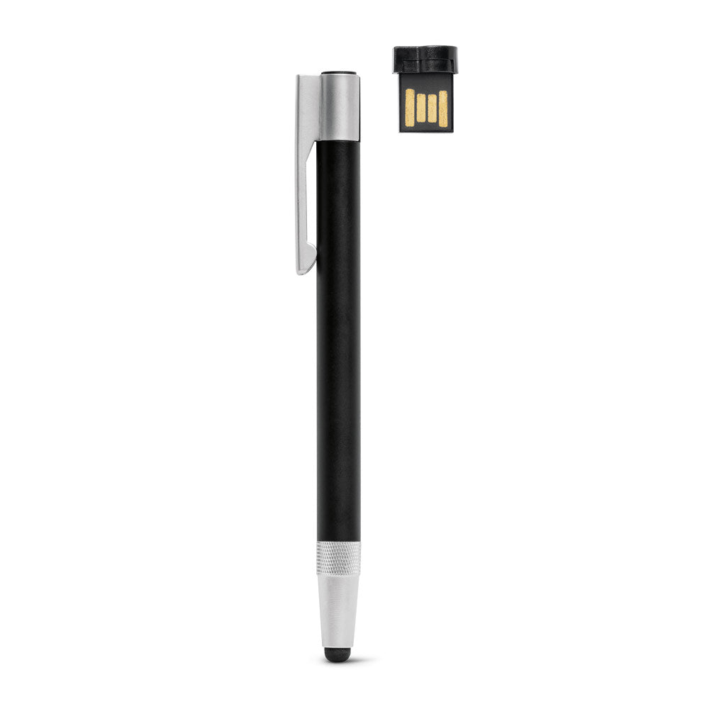 PClé UDP jusqu'à 32GB Stylo bille en aluminium