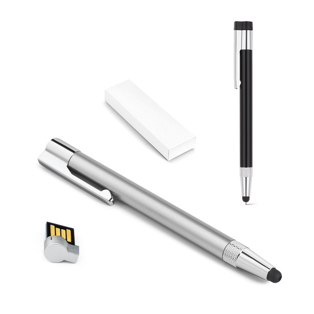 PClé UDP jusqu'à 32GB Stylo bille en aluminium