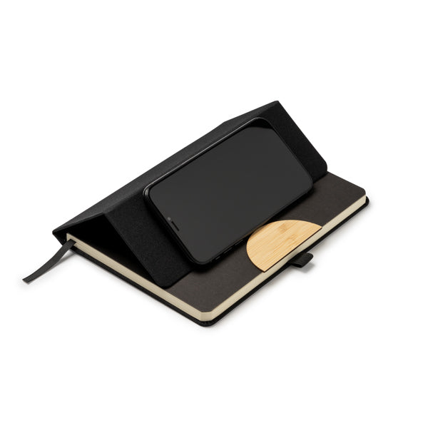 CARNET A5 COUVERTURE RIGIDE RPET ‘BARRY'