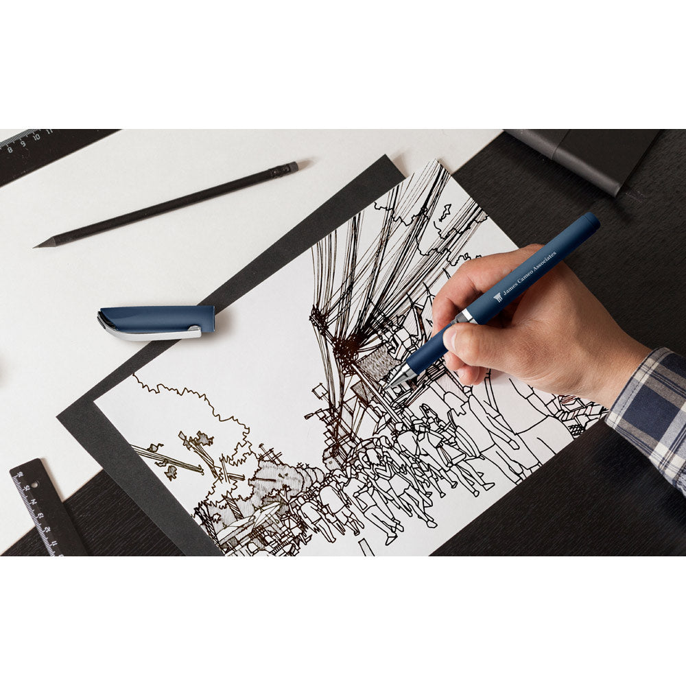 STYLO À BILLE MÉTALLIQUE AVEC CLIP ‘BOLT'