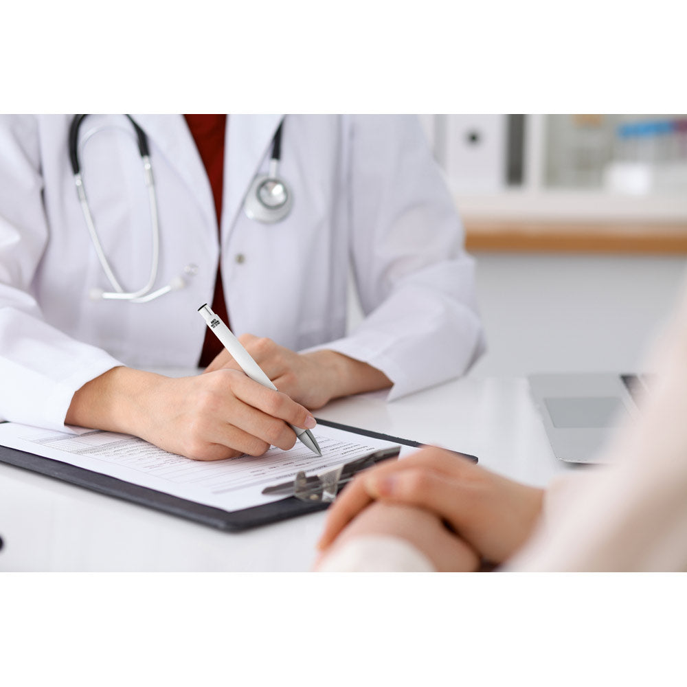 STYLO BILLE EN ABS AVEC TRAITEMENT ANTI-BACTÉRIEN ‘BETA SAFE'