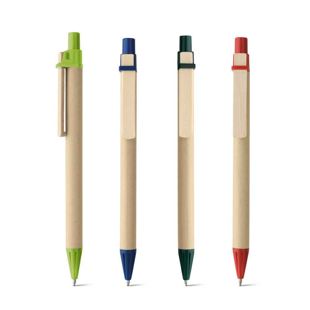 STYLO À BILLE EN PAPIER KRAFT ‘PRETORIA'