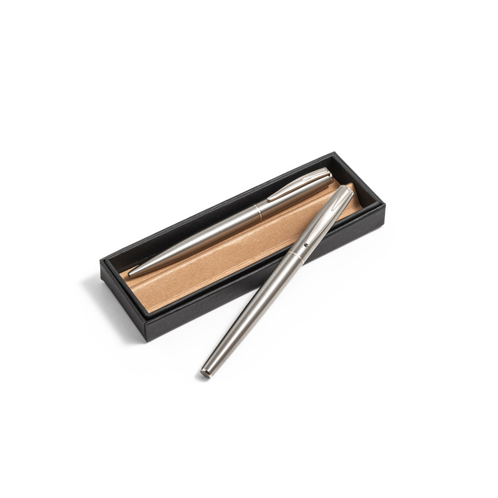 SET DE STYLOS À BILLE ET ROLLER ‘ELLA'