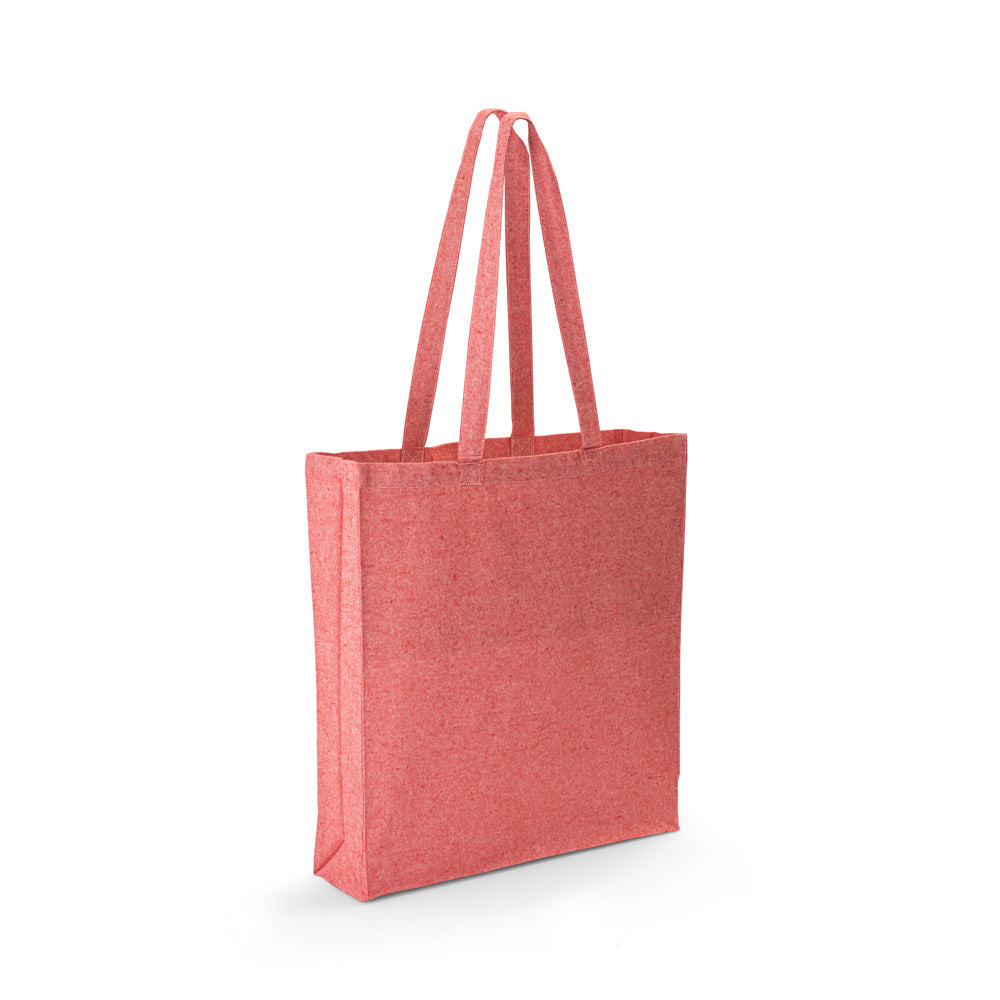 SAC SHOPPING AVEC SOUFFLET EN COTON 140G/M2 ‘LAFEUILLE'