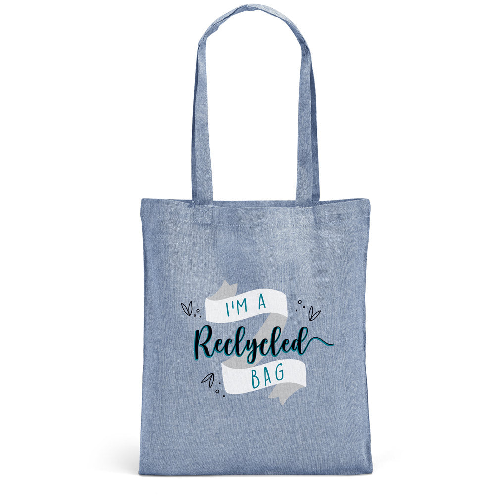 TOTE BAG COTON RECYCLÉ 140G/M2 ‘PALMIER'