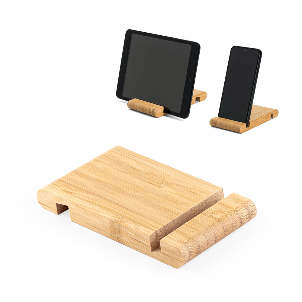 SUPPORT POUR SMARTPHONE EN BAMBOU ‘AMBER'