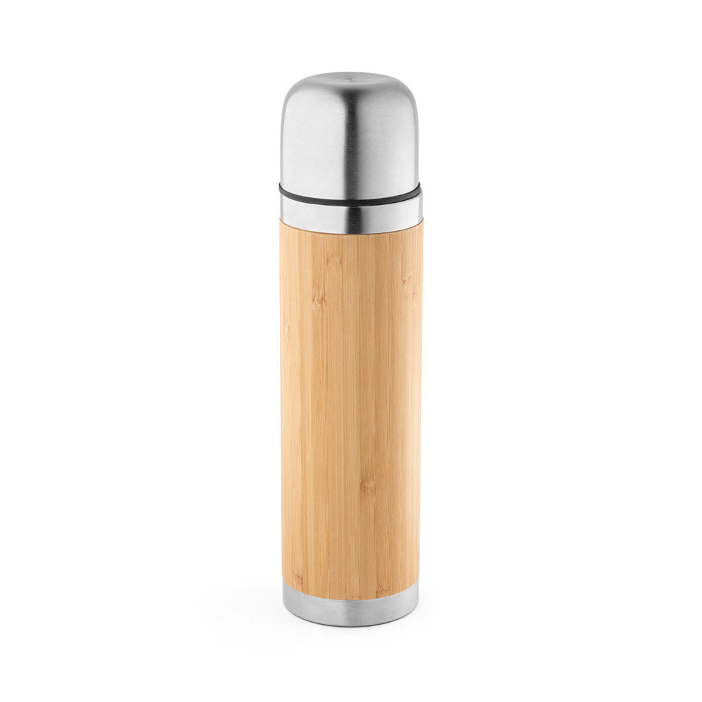 THERMOS EN BAMBOU ET ACIER INOX 450 ML 'CEYLAN'