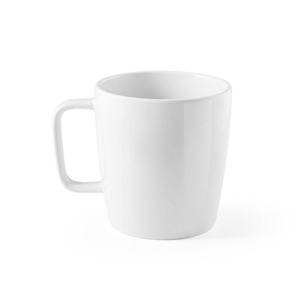 MUG EN CERAMIQUE DE 450CL ‘DONI WHITE'