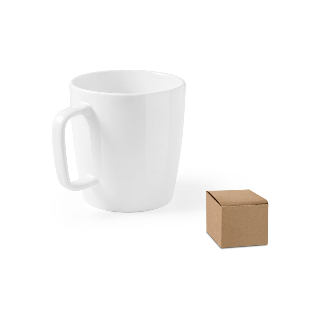MUG EN CERAMIQUE DE 450CL ‘DONI WHITE'