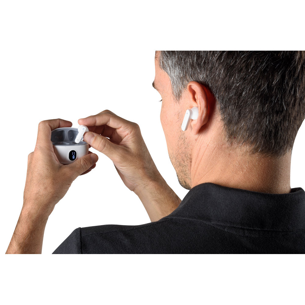 ECOUTEUR SANS FIL EN ABS RECYCLÉ (100% rABS) ‘FREESOUND'