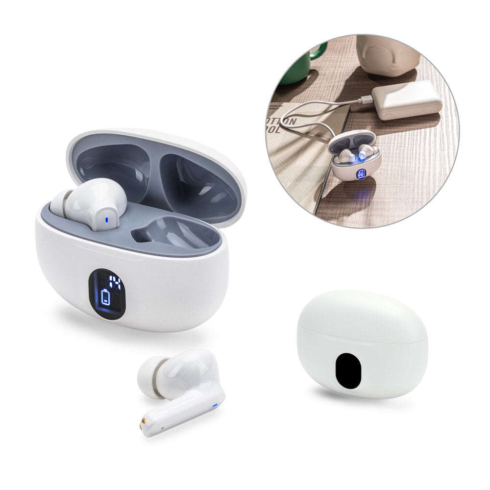 ECOUTEUR SANS FIL EN ABS RECYCLÉ (100% rABS) ‘FREESOUND'