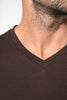 TEE-SHIRT HOMME COL V COTON 180G ‘VALENTIN'
