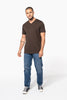 TEE-SHIRT HOMME COL V COTON 180G ‘VALENTIN'