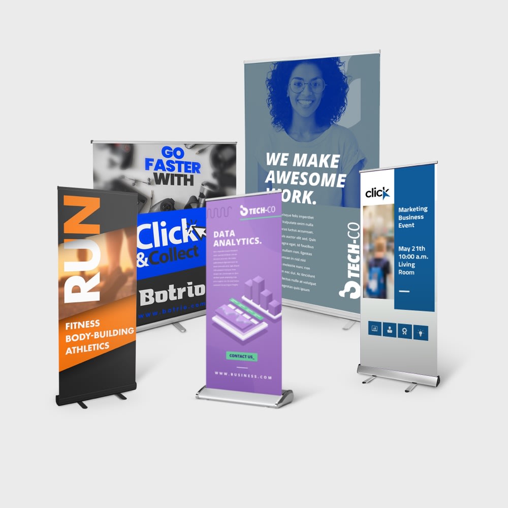 ROLL-UP PERSONNALISABLE 'ANIMATION'