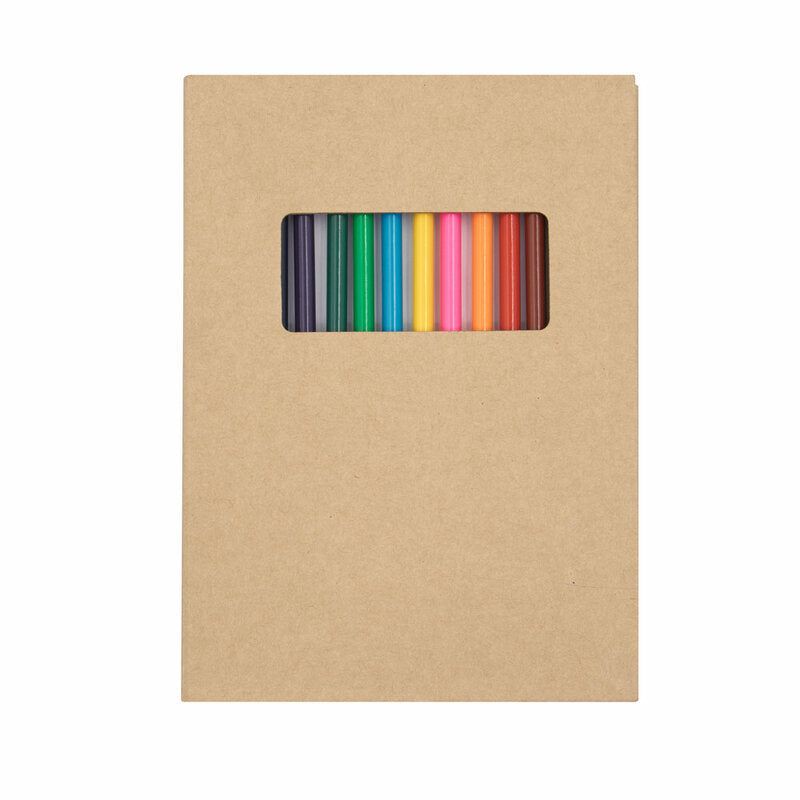 SET DE CRAYONS DE COULEUR ET CARNET DE NOTES ‘PADDY'