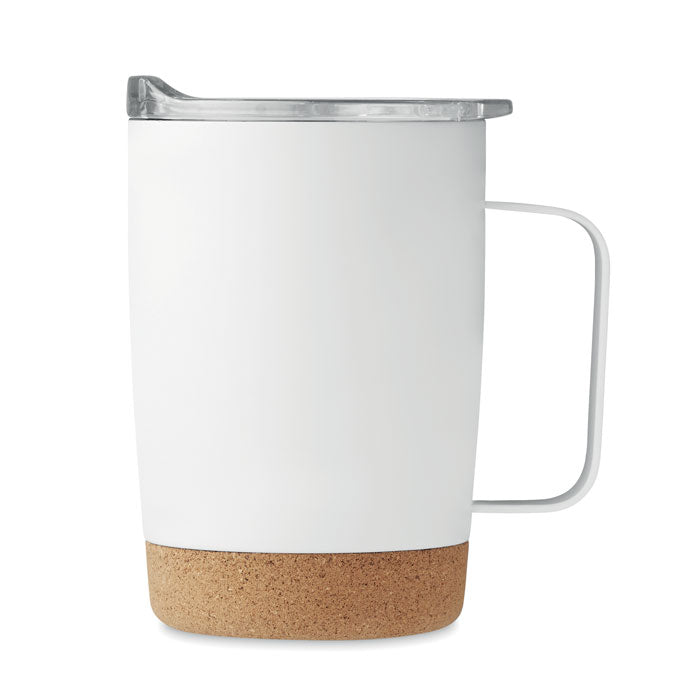 Lot De 2 Tasses à Café De Voyage Isothermes Volhoply 355ml - Double Paroi Acier Inox, Anti-Fuite, Portable Pour Chaud Et Froid (Violet)