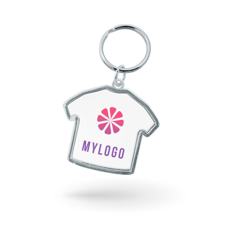 PORTE-CLÉS BASE FER PERSONNALISABLE AVEC ÉPOXY