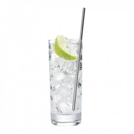 PAILLE  PUBLICITAIRE EN MÉTAL RÉUTILISABLE