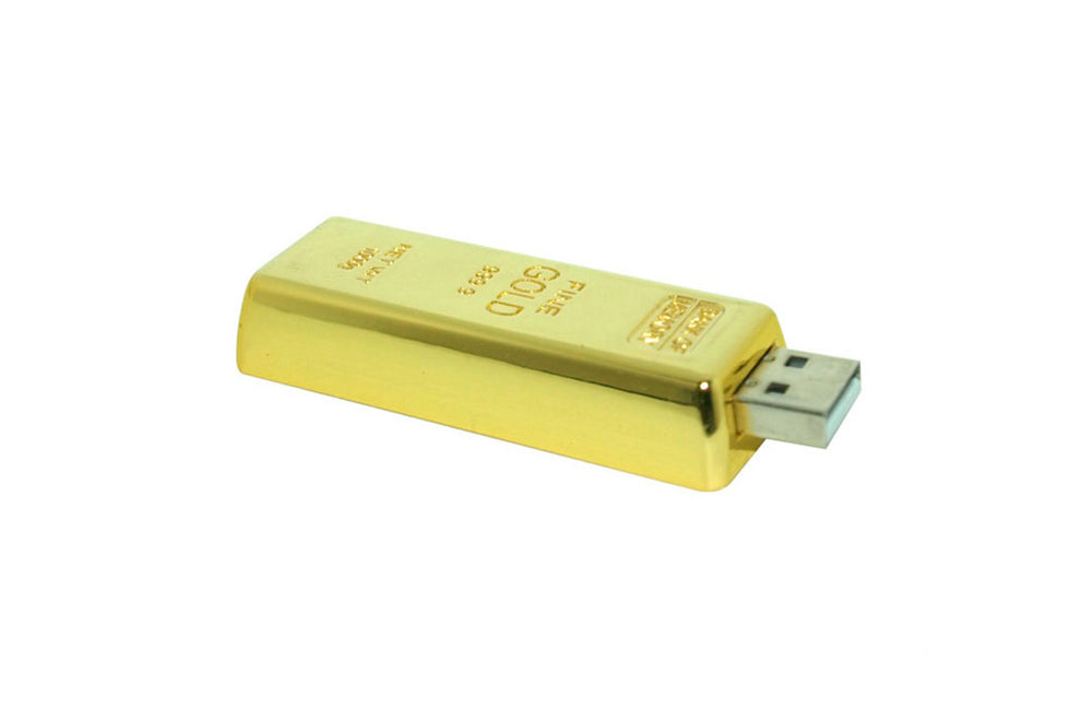 CLÉ USB EN FORME DE LINGOT D'OR